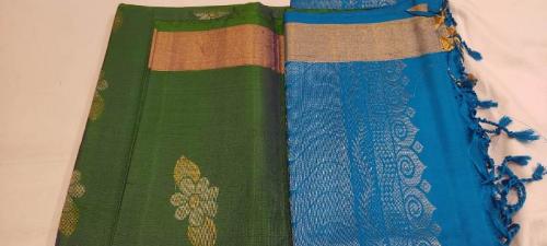 SOFT SILK SAREE WITH BLOUSE